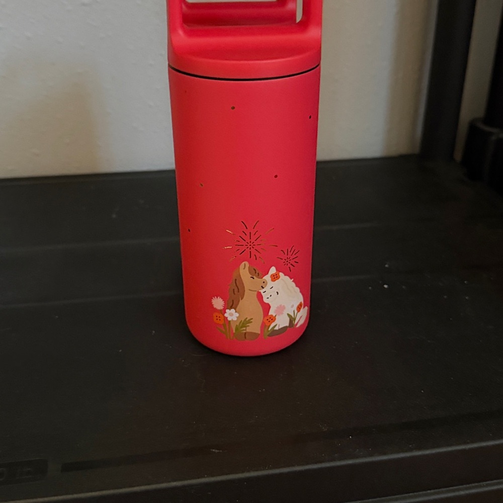 Red Portable Audio Speaker